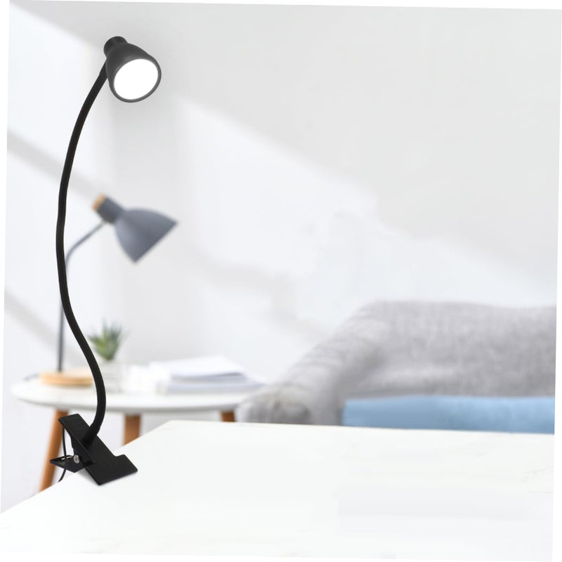USB Clip On Reading Lamp With Eye Protection Night Study Light Dimmable Portable For Home Dorm Desk - Image 4