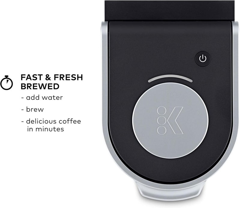 Keurig صانعة القهوة K-Mini ذات الكوب الواحد، حجم التحضير من 6 إلى 12 أونصة، مع تخزين السلك، مثالية للمساحات الصغيرة، باللون الأسود - Image 3