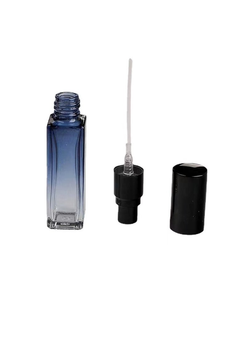 3-Piece 5ml Perfume Atomizer, Portable Empty Mini Spray Bottle for Perfume, Liquid Sprayer, Rotating Design Use Glass Shell Includes Liquid Dispensing Tool