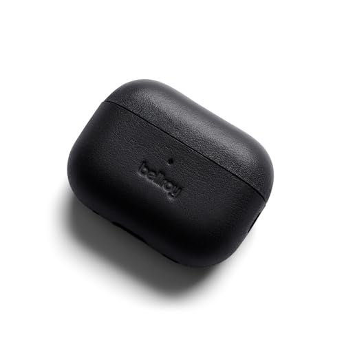 Bellroy Pod Jacket Pro Second Edition Leather Case for Apple AirPods Pro 2nd Generation Black - Image 1