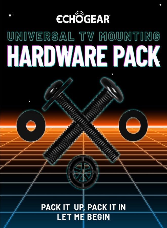 ECHOGEAR Universal TV Mount Hardware Pack - Replacement Hardware Mounting Kit for TVs up to 80" - Includes M4, M5, M6 & M8 Screws - Image 2