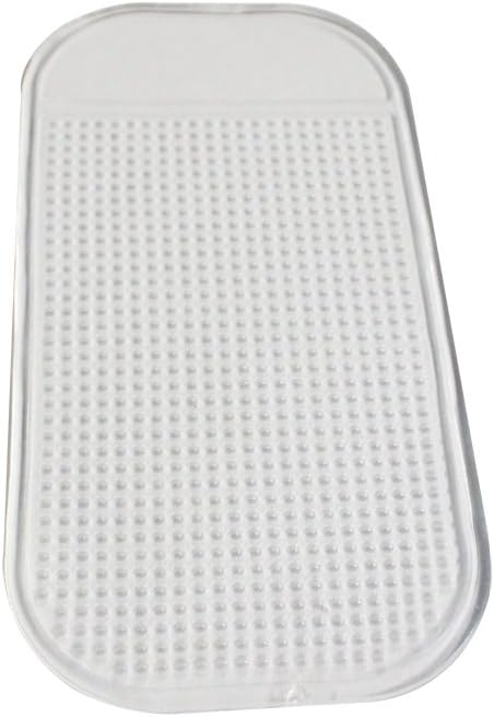 Kunhe 4 Pack Silicone Dash Sticky Pads Dash Board Mats for Phones Sunglasses Keys Transparent - Image 3