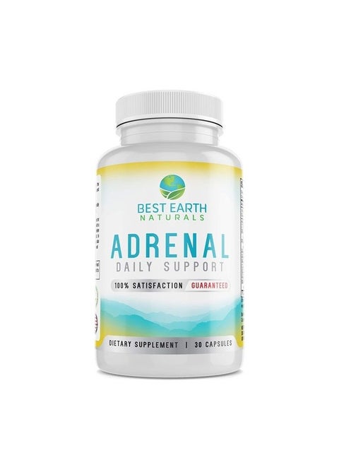 Adrenal Support Supplement Cortisol MGR with Rhodiola Rosea, B Vitamins, Ginger Root, Ashwagandha, Licorice and More for Adrenal 30 Count
