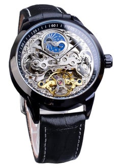 FORSINING Watches for Men Watch Leather Strap Luxury Luminous Water Resistant Automatic Mechanical Wristwatch 8300  - Image 1