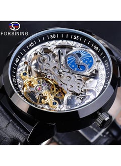 FORSINING Watches for Men Watch Leather Strap Luxury Luminous Water Resistant Automatic Mechanical Wristwatch 8300  - Image 2