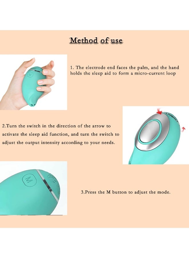 Sleep Aid Device, Physical Sleep Aids, Hand-held Nighttime Sleep Aid Device, MicroCurrent Intelligent Relieve Anxiety Depression Fast Sleep Instrument, Natural Sleep Aid Device, Sleep Help - Image 5