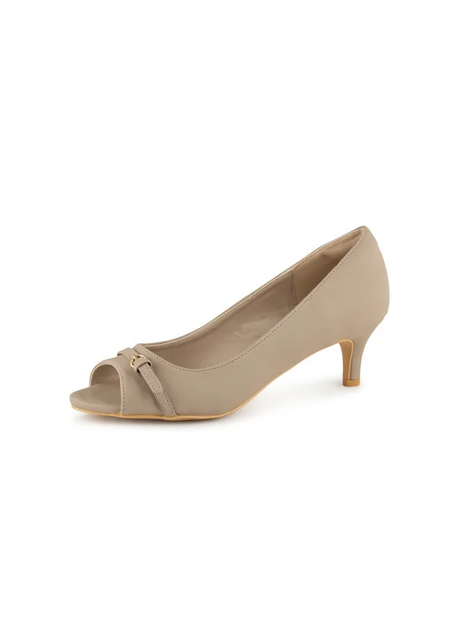 Vincci Women Open-toe Mid Heel Pumps