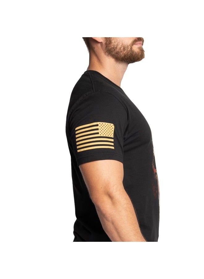 Grunt Style American Reaper 2.0 Men's T-Shirt, Color Black, Size XX-Large - Image 4