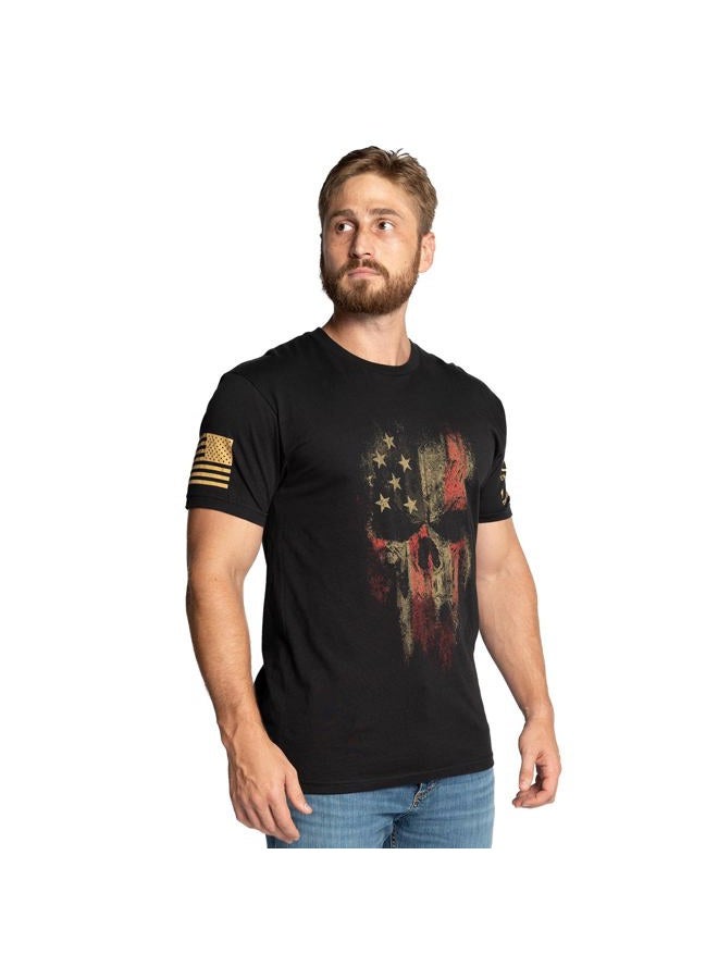 Grunt Style American Reaper 2.0 Men's T-Shirt, Color Black, Size XX-Large - Image 1