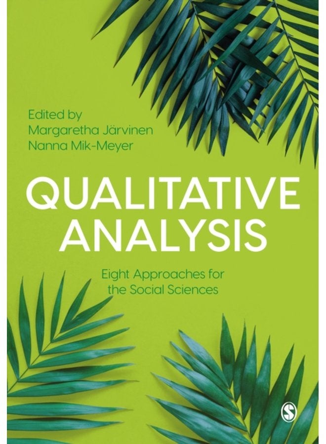 Qualitative Analysis Eight Approaches for the Social Sciences - Paperback