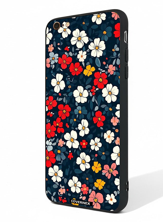 Covernex Apple iPhone 6s Plus Protective Case Cover Printed Featuring Vibrant Meadow Floral Pattern - Image 1