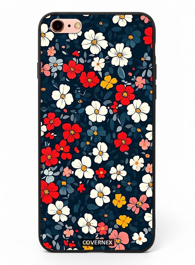 Covernex Apple iPhone 6s Plus Protective Case Cover Printed Featuring Vibrant Meadow Floral Pattern - Image 2