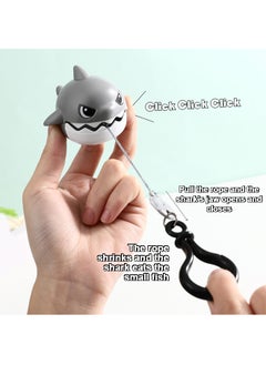 2Pcs Shark Wind-up Toy Keychains, Pull-String Shark Keyring Toy, Grey - pzsku/Z4DA4A2A9D5D96C85747AZ/45/_/1711336889/4a38d76d-1231-4893-b809-357b67ae00d1