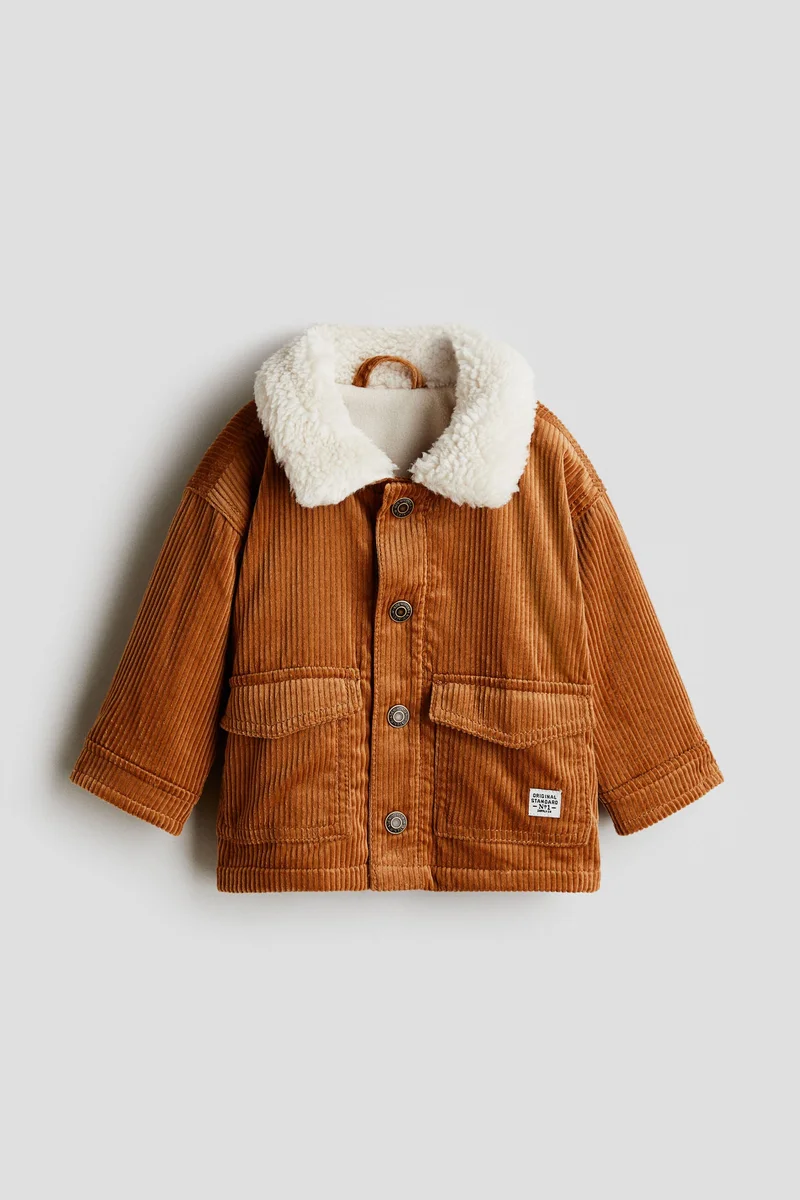 H&M Padded corduroy jacket