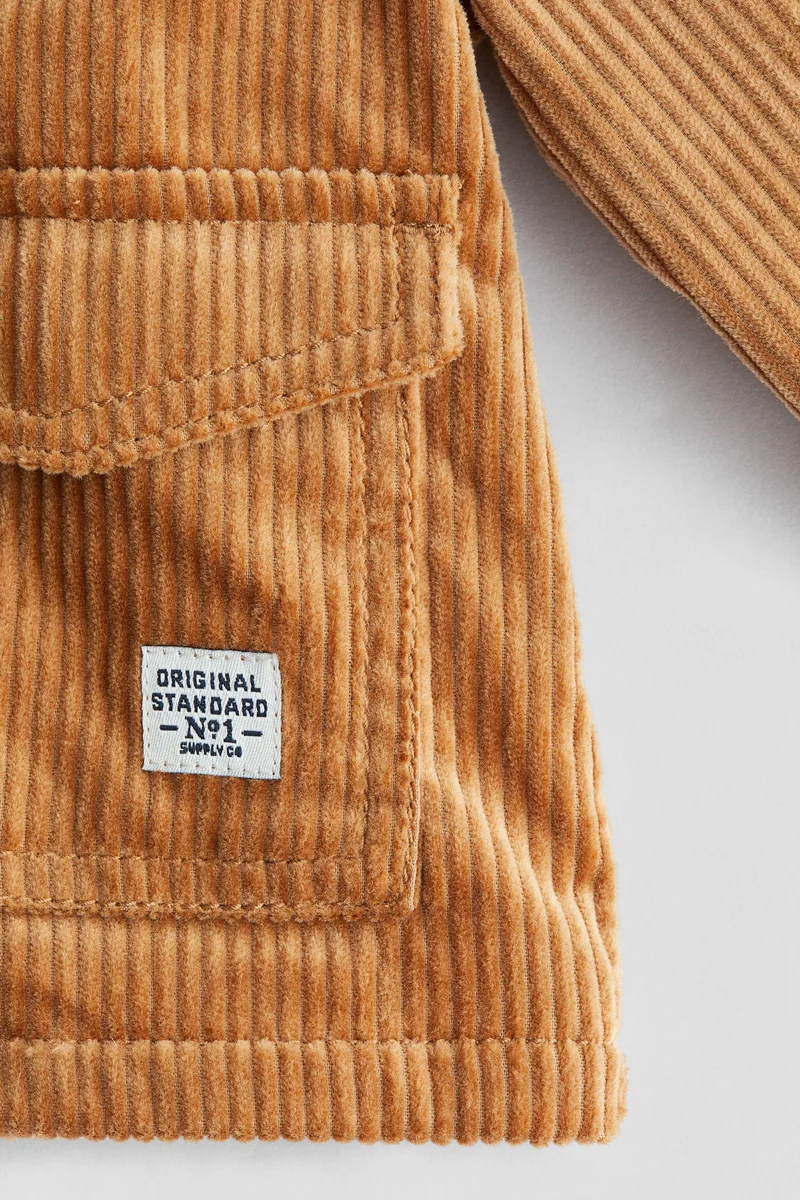 H&M Padded corduroy jacket