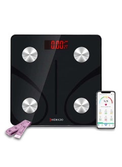 Smart Scale for Body Weight Track Your Health and Fitness Progress with Accurate Digital Weighing with Measurement tape