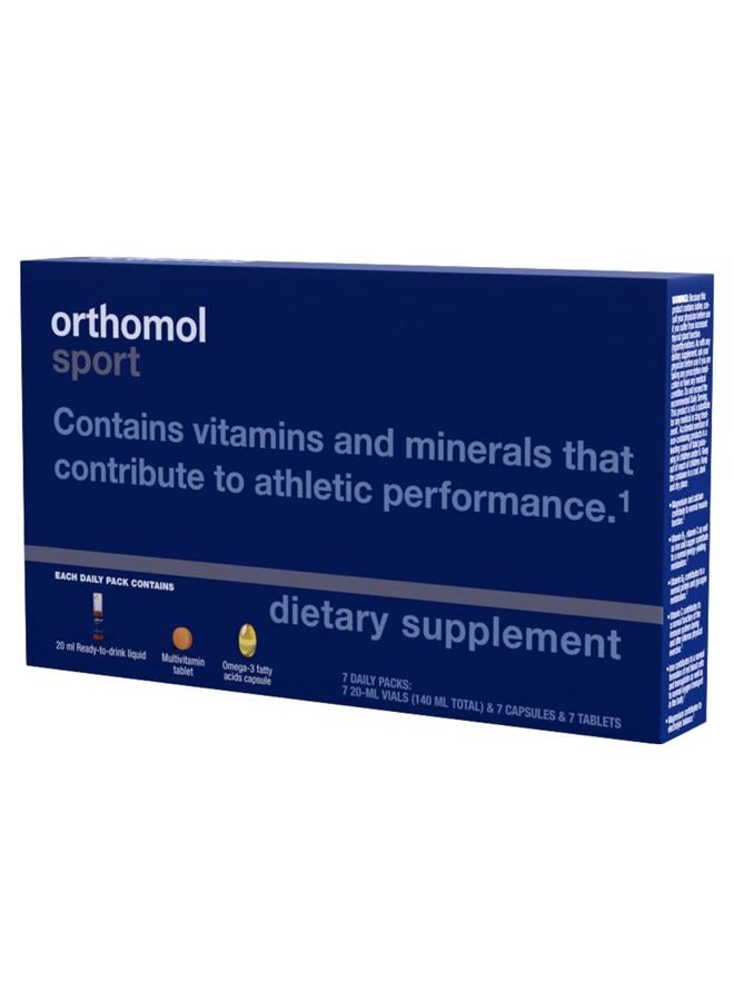 Orthomol Sport, 30-Day Supply, Premium Sports Nutrition Supplement with Vitamins A, B, C, D, E, Zinc, Iodine, Coenzyme Q10, L-Carnitine, Omega-3, and Essential Minerals for Optimal Performance - Image 4