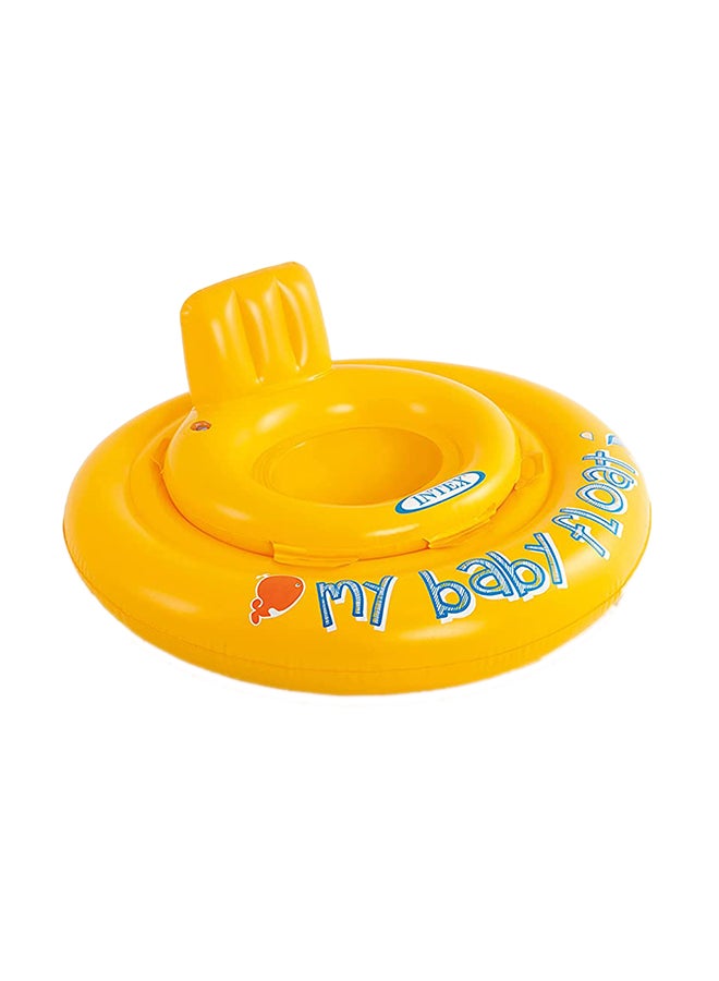 INTEX My Baby Float Swim Seat - Yellow 20.3x24.1x4.1cm - Image 2