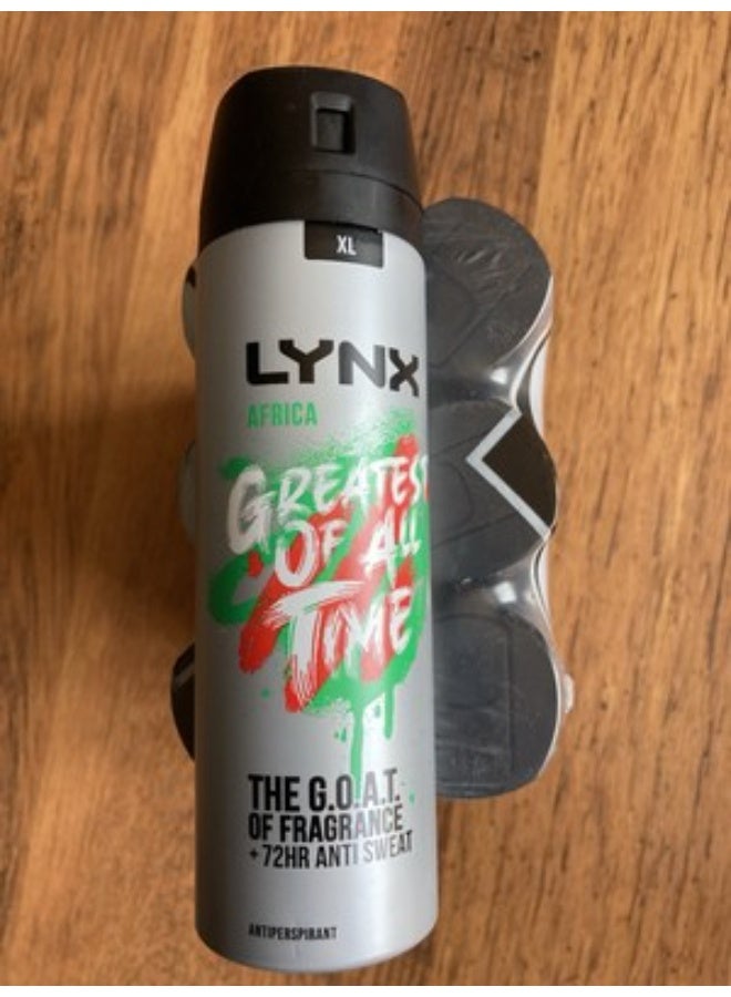 لينكس مزيل العرق مزيل العرق بخاخ للجسم من لينكس أفريكا لمدة 72 ساعة مقاس XL 200 مل للرجال - Image 3