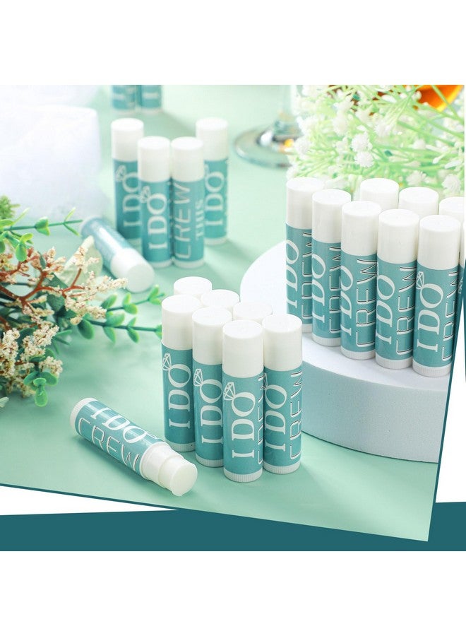 Suttmin 24 Pcs Mint Bachelorette Lip Balm I Do Crew Wedding Party Gifts Wedding Party Favors Peppermint Bachelorette Lip Balm Gift For Bachelorette Wedding Party Guest Supplies - Image 4