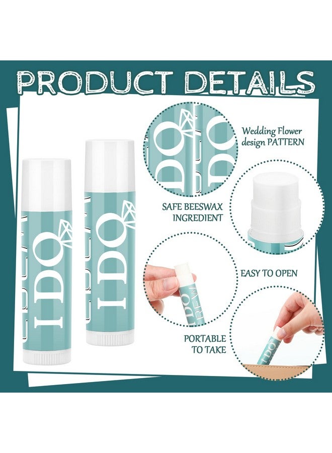 Suttmin 24 Pcs Mint Bachelorette Lip Balm I Do Crew Wedding Party Gifts Wedding Party Favors Peppermint Bachelorette Lip Balm Gift For Bachelorette Wedding Party Guest Supplies - Image 3