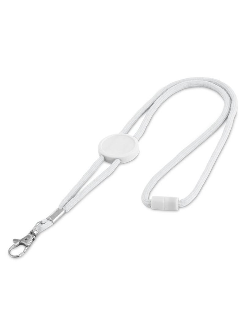 GEX Pack of 50 pieces adjustable polyester lanyard with slot for doming - Image 1