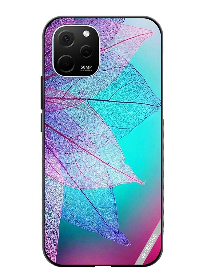 VR CREATIVE Protective Case Cover For Huawei Enjoy 50z Flower Design Multicolour - Image 1