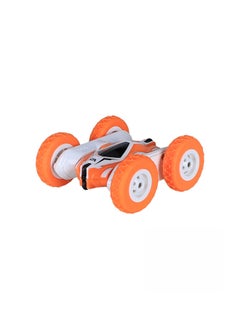 D-Power Mini RC Stunt Car - Orange, 2.4GHz Remote Control, 360-Degree Rotation, USB Charging, Durable ABS Construction, Long Playtime, Fun Gift for Kids 3+  - Image 4