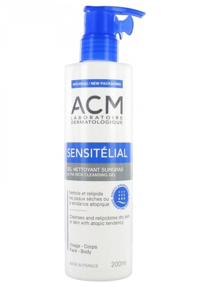 ACM SENSITELIAL CLEANSING GEL 200 ML 