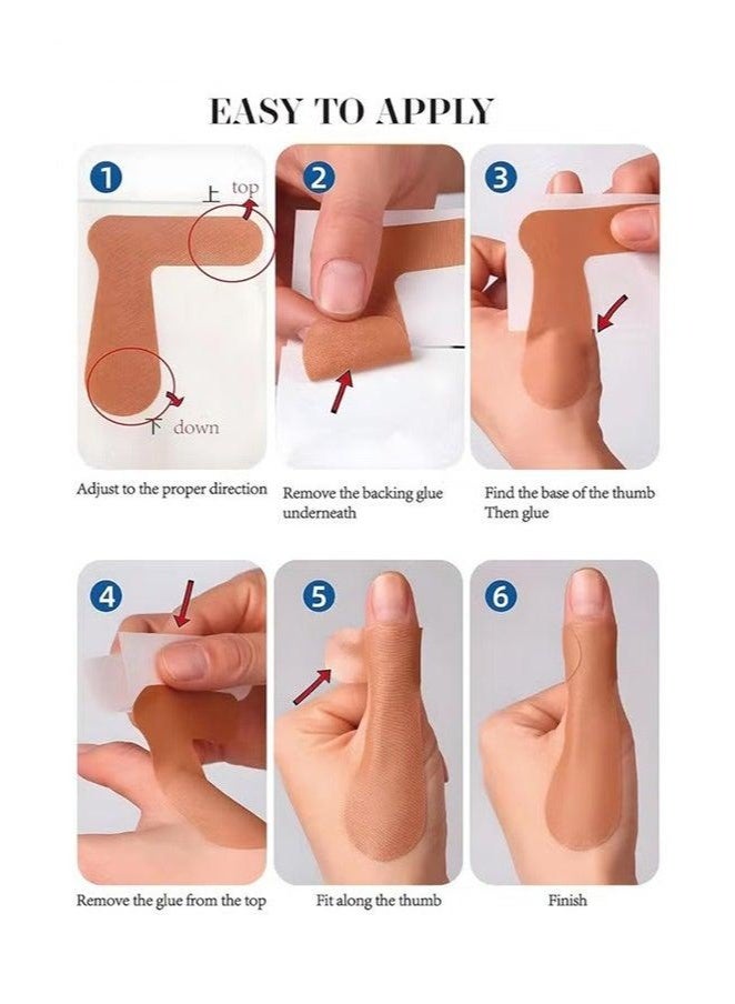 20 Pairs Big Toe Valgus Orthotics Bunion corrector，for overlapping Toes, Self-Adhesive Toe Brace Big Toe Straighteners, Breathable Toe Corrector Big toe valgus orthotics - Image 4