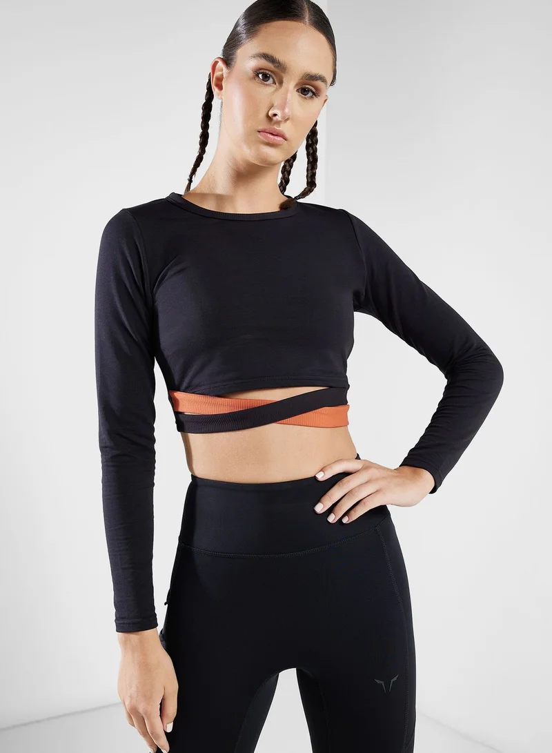 SQUATWOLF Retrograde Criss Cross Top