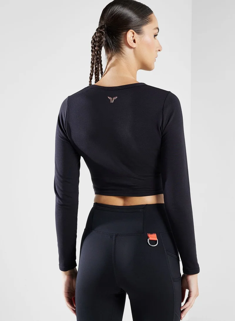 SQUATWOLF Retrograde Criss Cross Top