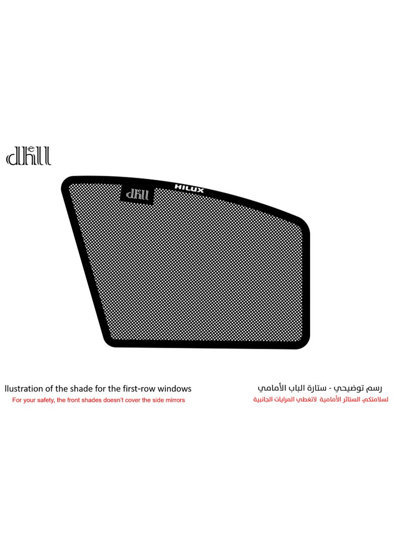 Dhell Sunshade Advanced Hilux 2017+ - Image 1