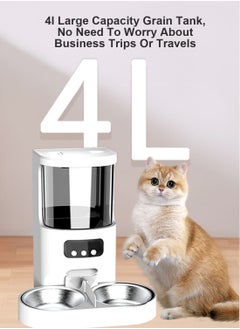 Kidle Automatic Cat Feeder Large Capacity Pet Feeder Cat Dog Feeder Cat Food Dispenser  - Image 2