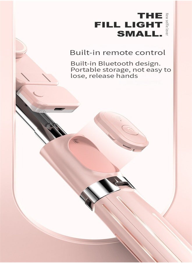 M MIAOYAN - Selfie Stick & Phone Tripod Portable Selfie Fill Light Portable All-in-One Professional Travel Tripod with Remote, Compatible with Android/iPhone - Image 1