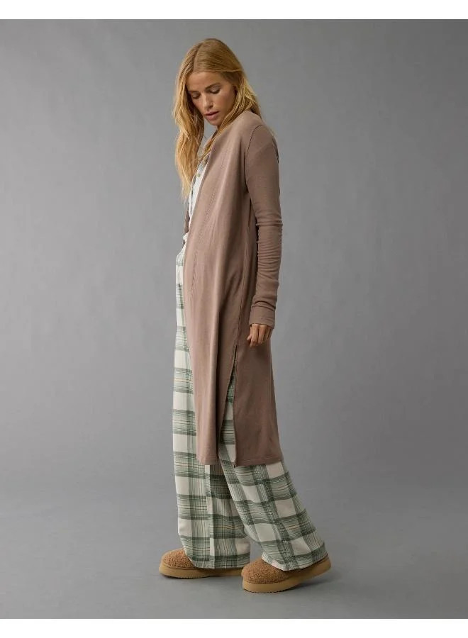 American Eagle AE Open Front Duster Cardigan