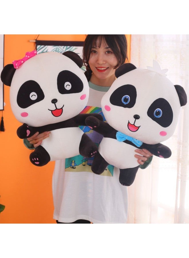 Panda Doll Qiqi Meow Plush Toy Cartoon Cartoon Doll Children Soothing Sleeping Doll Puzzle-Color:Meow Music - Image 3