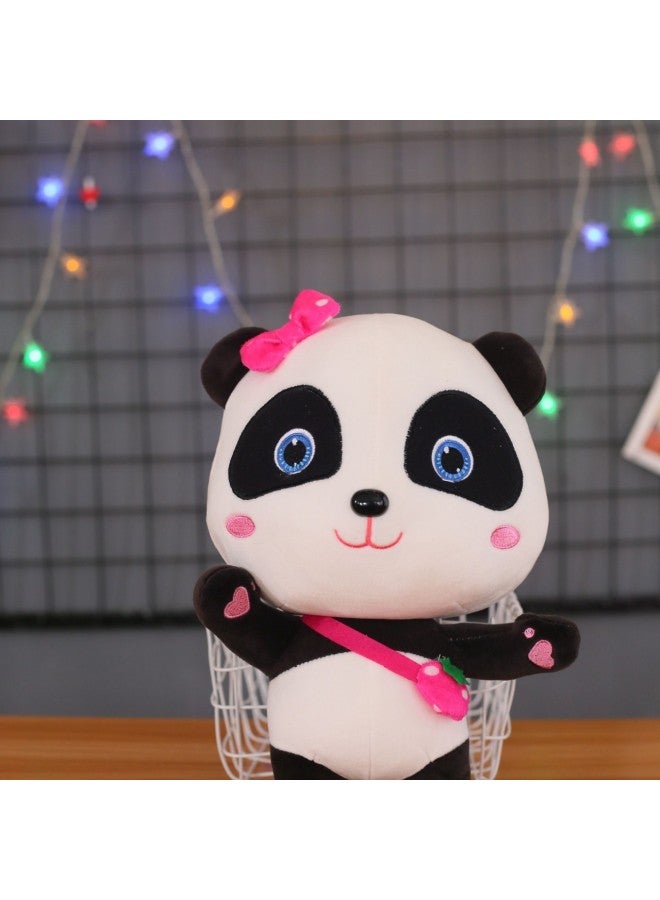 Panda Doll Qiqi Meow Plush Toy Cartoon Cartoon Doll Children Soothing Sleeping Doll Puzzle-Color:Meow Music - Image 1