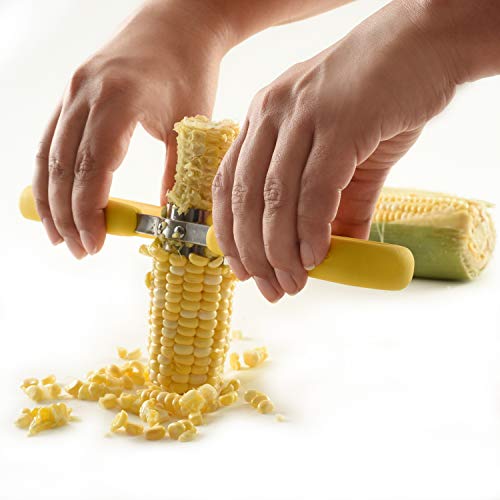 Norpro GripEz Corn Cutter, One Size, Yellow - Image 4