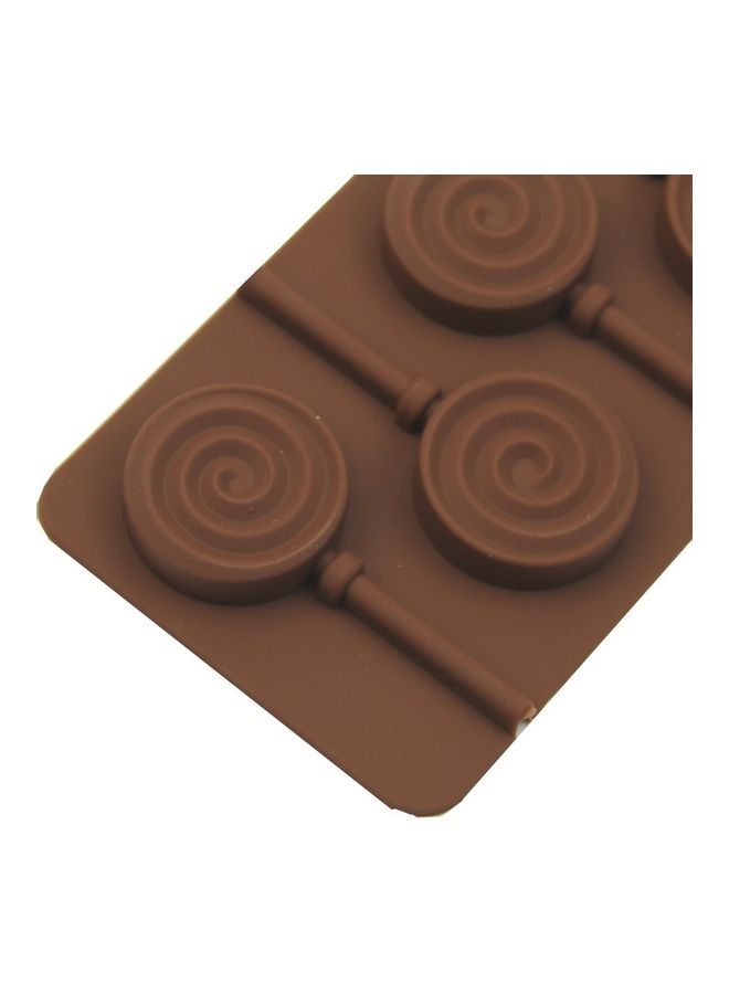 YSTD 6 - lollipop Silicone Ice Cube Chocolate Cake Cookie Cupcake Soap Molds Mould multicolor 24*24*24cm - Image 4