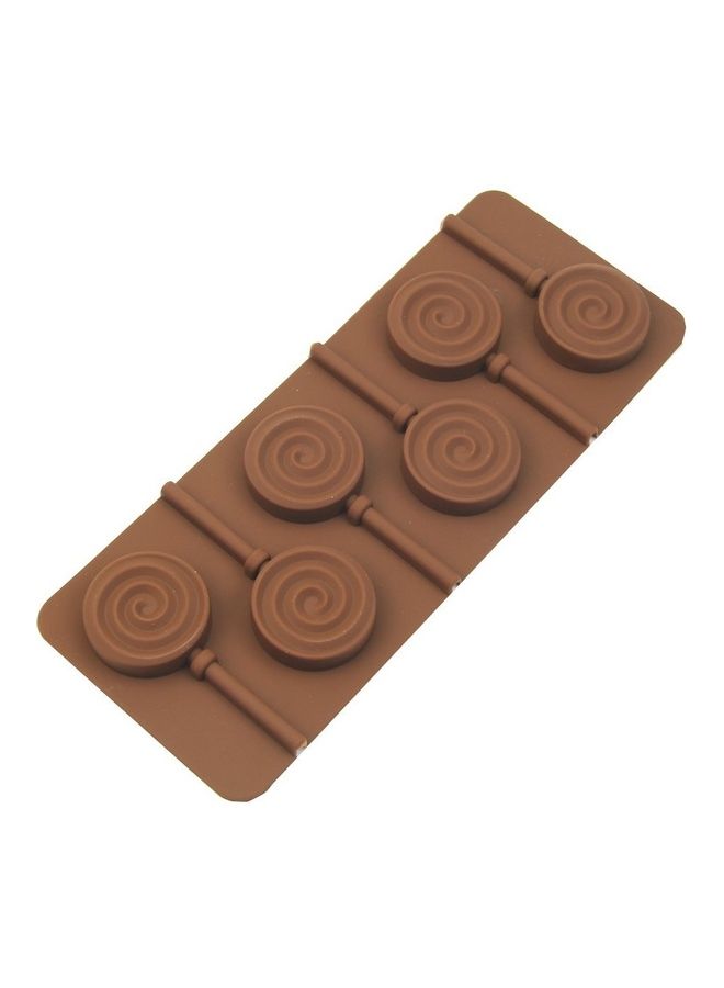 YSTD 6 - lollipop Silicone Ice Cube Chocolate Cake Cookie Cupcake Soap Molds Mould multicolor 24*24*24cm - Image 5