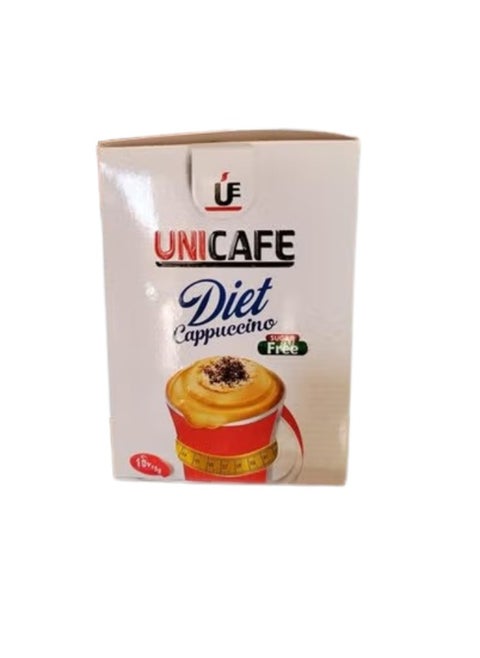 Diet Cappuccino Sugar Free - 10 Sachets, 15 gm