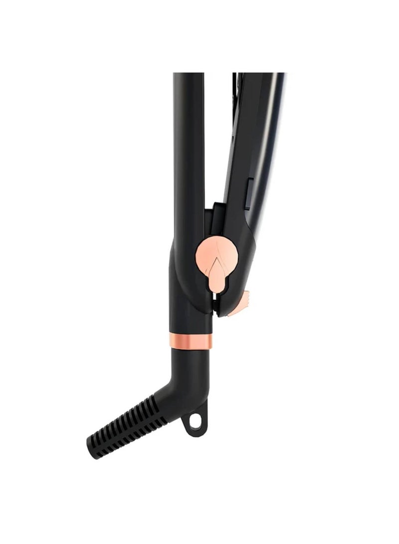 CH&BE Infrared Steam Straightener  | 150–235°C Infrared Steam Flat Iron | Locks in Moisture & Softness | Reduces Damage & Safe Heat Distribution | Wide Plates for Thick & Long Hair | 6 Heat Settings - Image 3