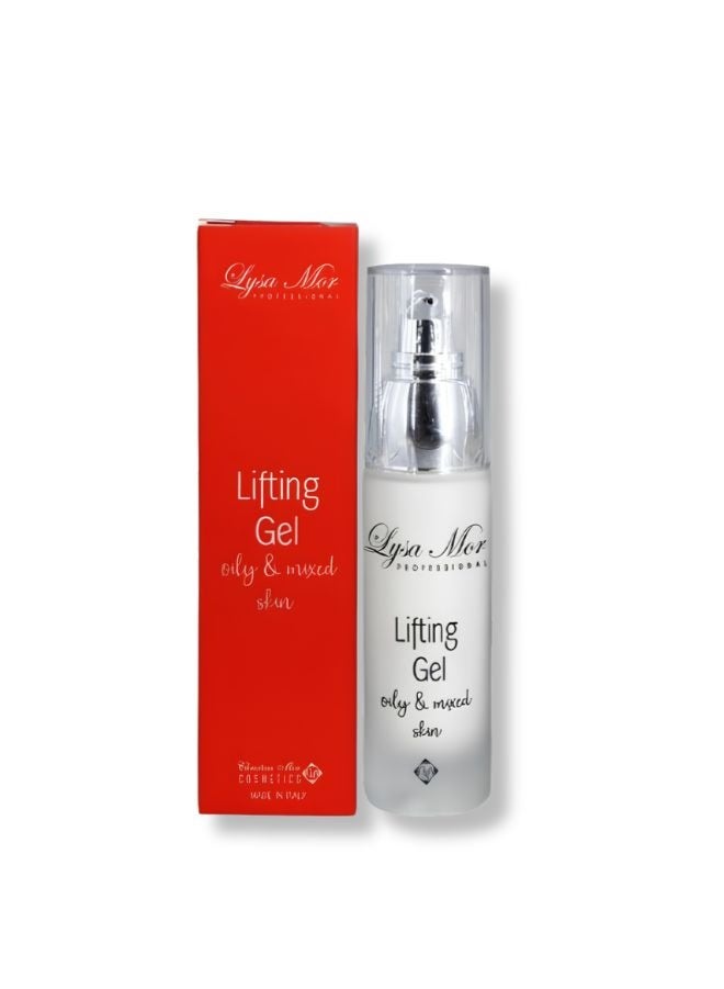Lysa Mor Professional Lifting Gel | Oily & Mixed Skin | Halal | Instant Wrinkle Eraser & Facelift Effect in 10 minutes| patent formula| 30ML - Image 1