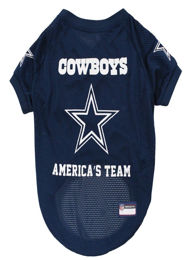 Pets First NFL DALLAS COWBOYS RAGLAN JERSEY "America's Team" - Medium. CUTEST FOOTBALL JERSEY for DOGS & CATS - Image 2