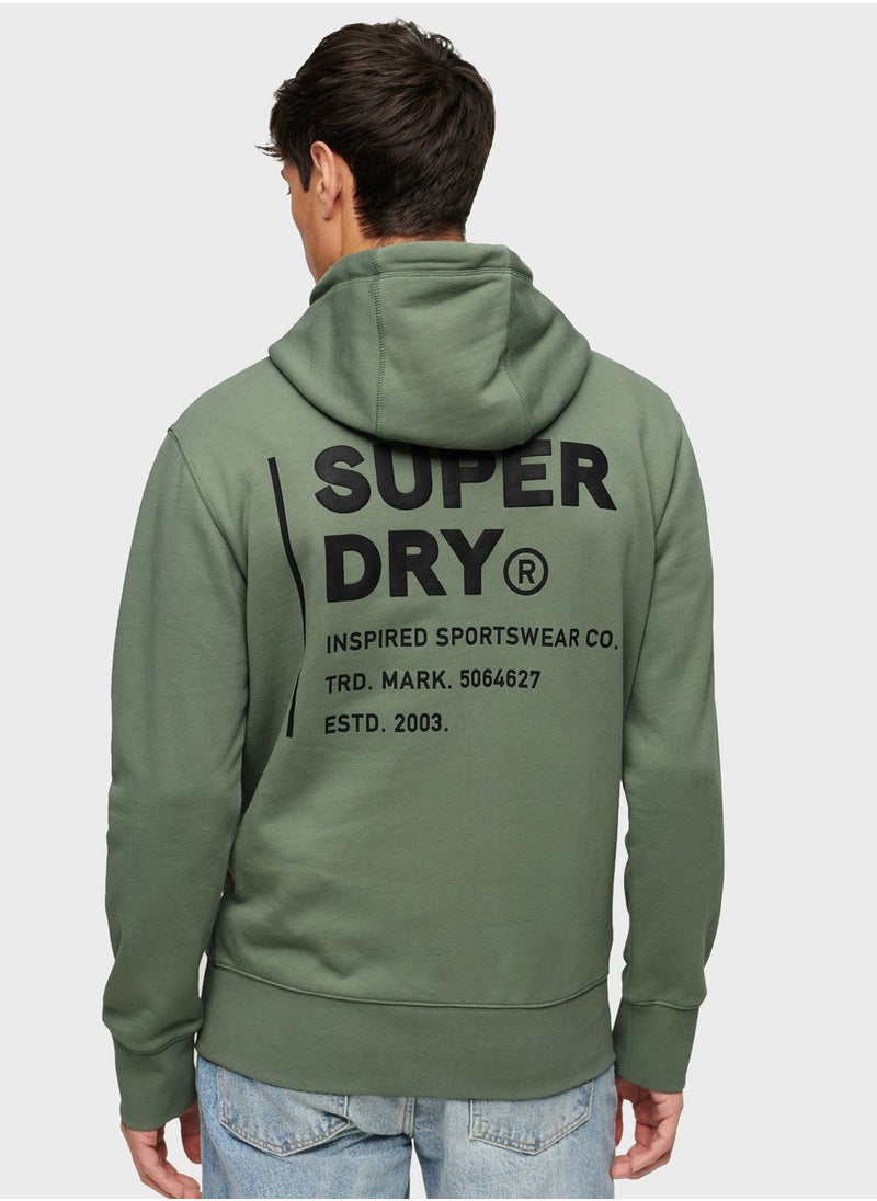 Superdry - Logo Hoodie - Image 1