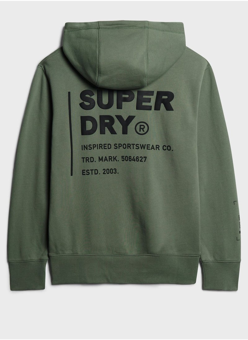 Superdry - Logo Hoodie - Image 1