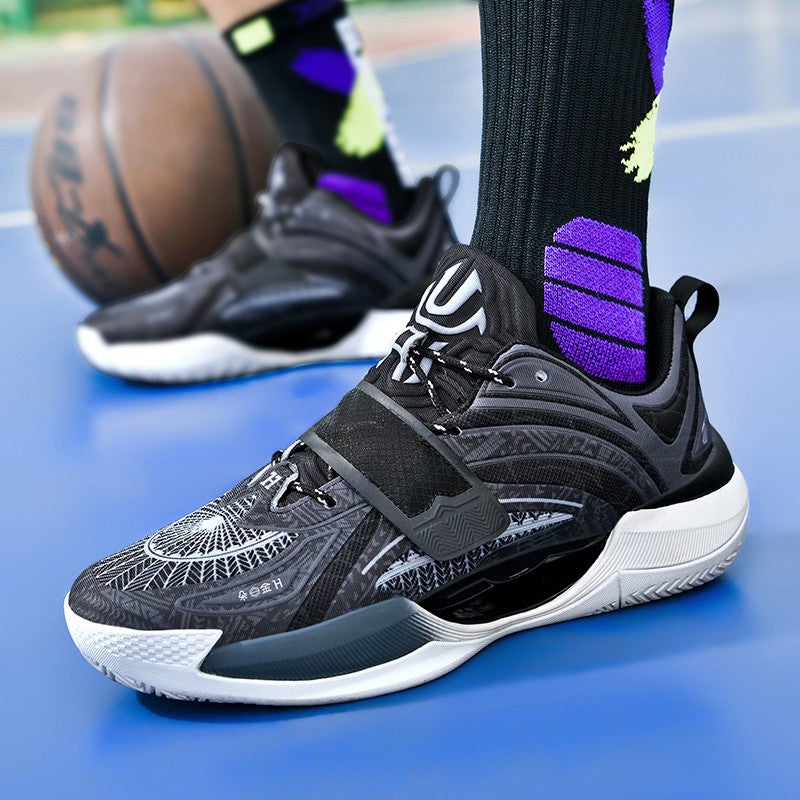 Owen Generation Basketball Shoes Men'S Black Samurai Youth Students Children'S Practical Sneakers 1 - Image 1