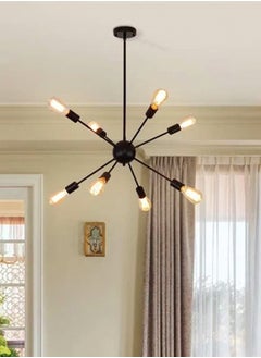 Cluc Mesh  Chandelier - 8 Branch - Black  - Image 3