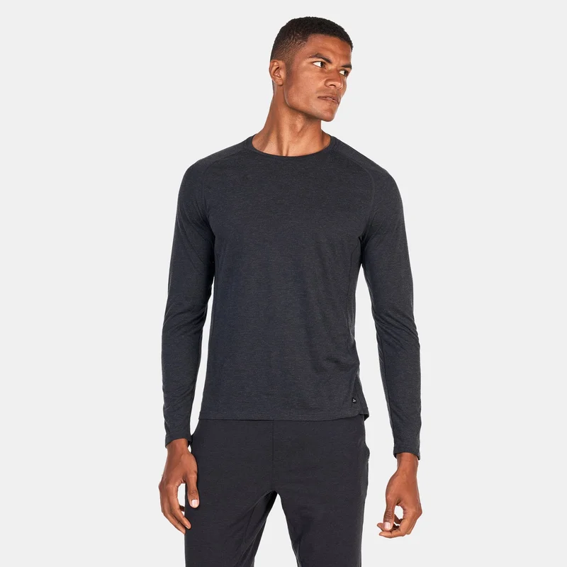 برانا تيشيرت ميشون تريلز بأكمام طويلة للرجال